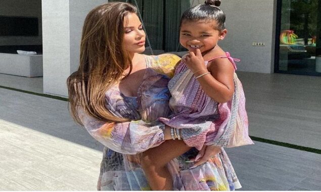 Khloé Kardashian’s adorable ‘bunny’ photo with daughter True has gone viral on the internet