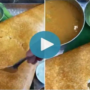 Disagree Netizens: Food blogger shows how to eat masala dosa goes viral