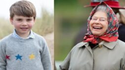On Prince Louis’ fourth birthday, Queen Elizabeth sends him her best wishes