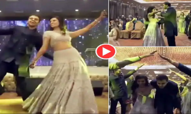 Watch Video: A couple’s romantic entrance to SRK songs on their wedding