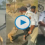 Heartwarming Video: Maharashtra Police provides water to thirsty monkeys