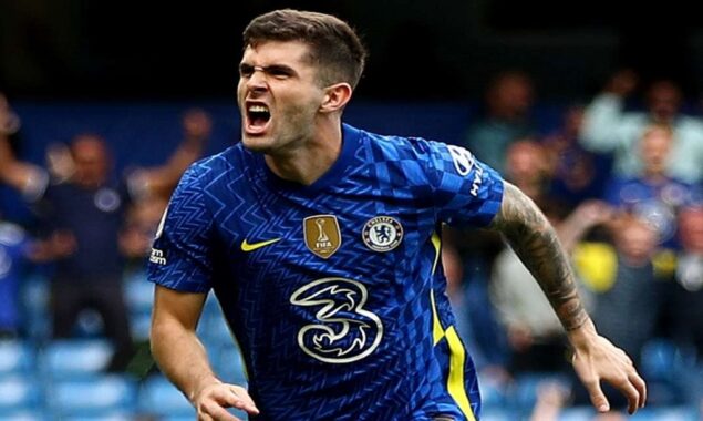 Chelsea leads Arsenal by five points; Pulisic scores last minute goal