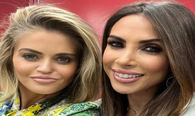Danniella Westbrook looks stunning as she poses with Britain’s Got Talent star