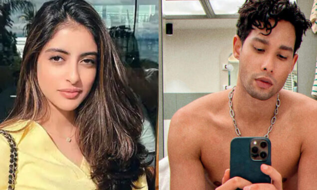 Navya Naveli Nanda reacts to Siddhant Chaturvedi’s poetic mirror selfie