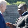 Cyril Ramaphosa and Biden talks