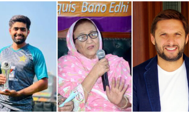 Pakistani cricketers express sorrow on Bilquis Bano Edhi’s death