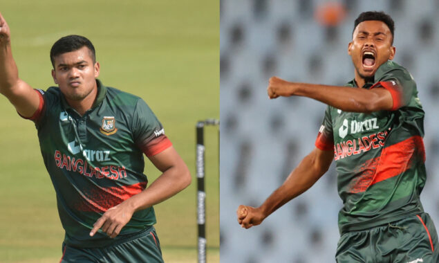 Following injuries, Taskin Ahmed & Shoriful Islam will return home