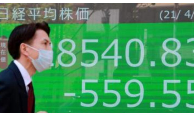 Tokyo stocks end lower on Ukraine war, Covid fears