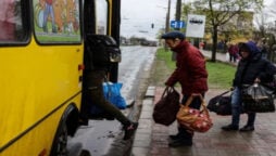 4 evacuee buses leave Mariupol, Ukraine says