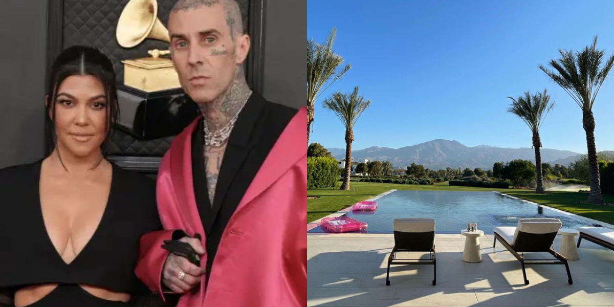 Inside Travis Barker & Kourtney Kardashian's $12million house