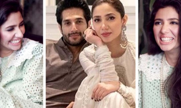 Mahira Khan in a white jumpsuit looks elegant