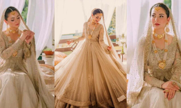 Hania Aamir’s recent bridal shoot has her fans drooling