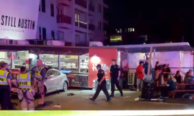Horrible car crash