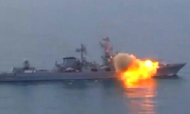 US confirms sinking of Moskva by Ukrainian missiles