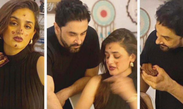 Hira Mani makes a beautiful video for her 14th wedding anniversary
