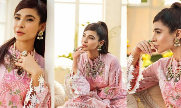 Ayesha Omar is a romantic floral dream in her latest photoshoot
