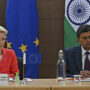 EU’s von der Leyen in India with Ukraine on agenda