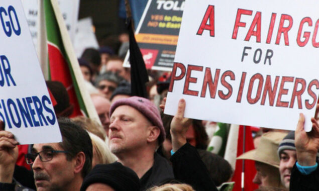Older Australians supporting the campaign “Let Pensioners Work”