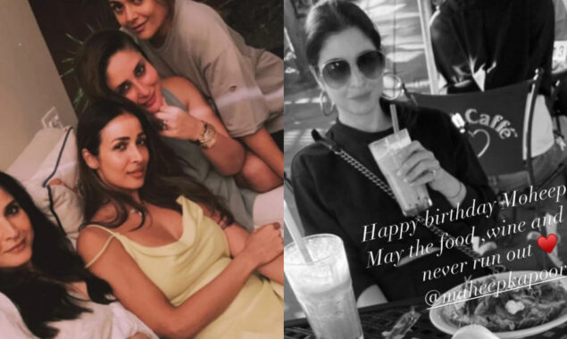 Unseen pic: Malaika Arora shares with Kareena Kapoor Khan and Amrita Arora on Maheep Kapoor a happy birthday