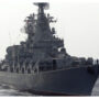 An explosion sunk Russian warship