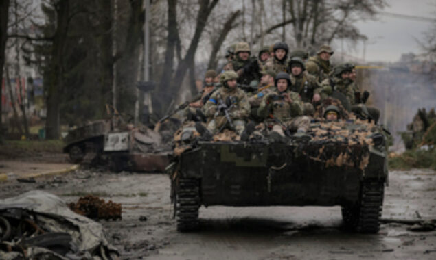 UK sends first-ever armoured vehicles to Ukraine