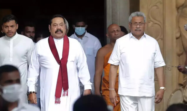 Sri Lankan leader pares down family cabinet