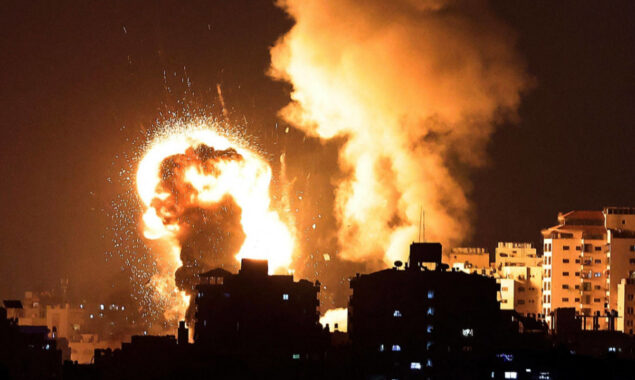 Israel hits Gaza