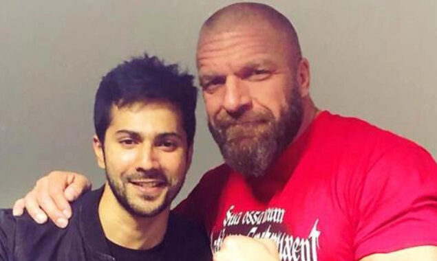 Varun Dhawan shares his fanboy moment with WWE superstar Triple H