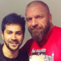Varun Dhawan shares his fanboy moment with WWE superstar Triple H