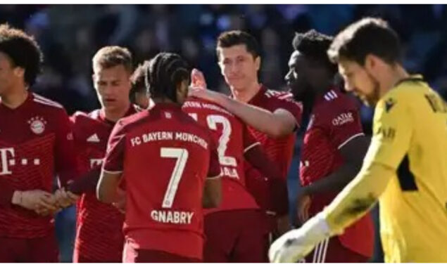Bayern Munich one win from 10th straight Bundesliga title