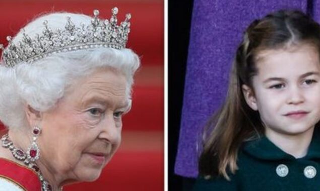 Princess Charlotte imitates the Queen In her Easter appearance