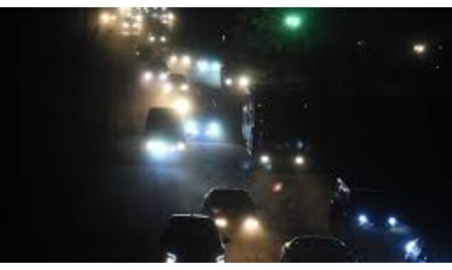 Due to a power outage, huge regions of Nigeria are without electric service.