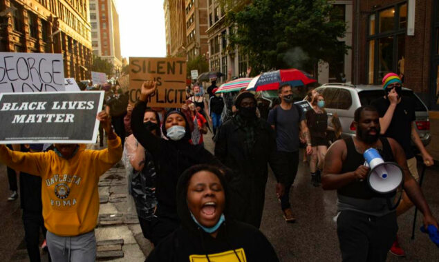 Protests erupt in Michigan