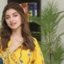 Kinza Hashmi looks stunning in yellow Outfit