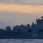 Moskva warship sunk as a result of a alleged missile attack