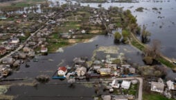 Ukrainians flood a village to stop Russia’s advance on Kyiv