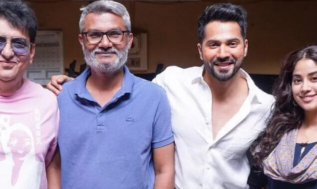 Varun Dhawan celebrates his birthday on Bawaal set