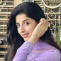 Mawra Hocane shines in a mustard purple outfit!