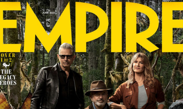 Empire magazine premieres Jurassic Park theme cover