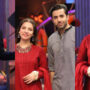 Dananeer and Danish Ali are glowing on the set of ‘Khel Kay Jeet’ with Sheheryar Munawar