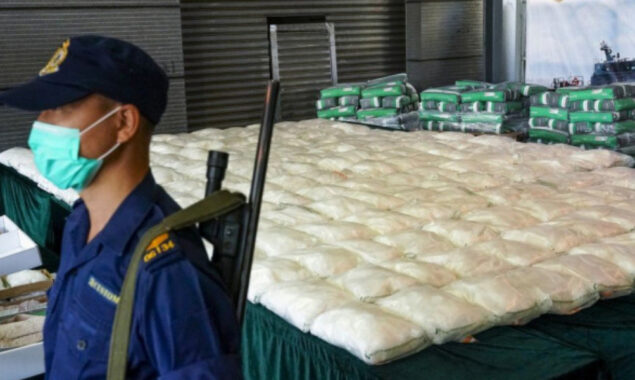 Hong Kong customs seize record haul of methamphetamine