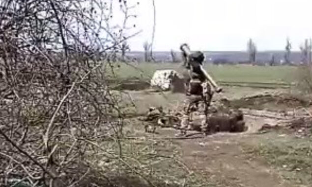 Video: After shooting down a Russian drone, Ukrainian soldiers celebrate