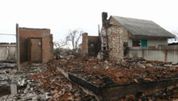 Ukrainian town has been devastated by the occupation’s consequences