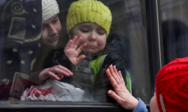 UN: Nearly two-thirds of all Ukrainian children have abandoned their homes