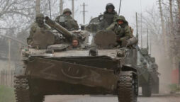 Ukraine war: Russian forces attacking the whole eastern front line