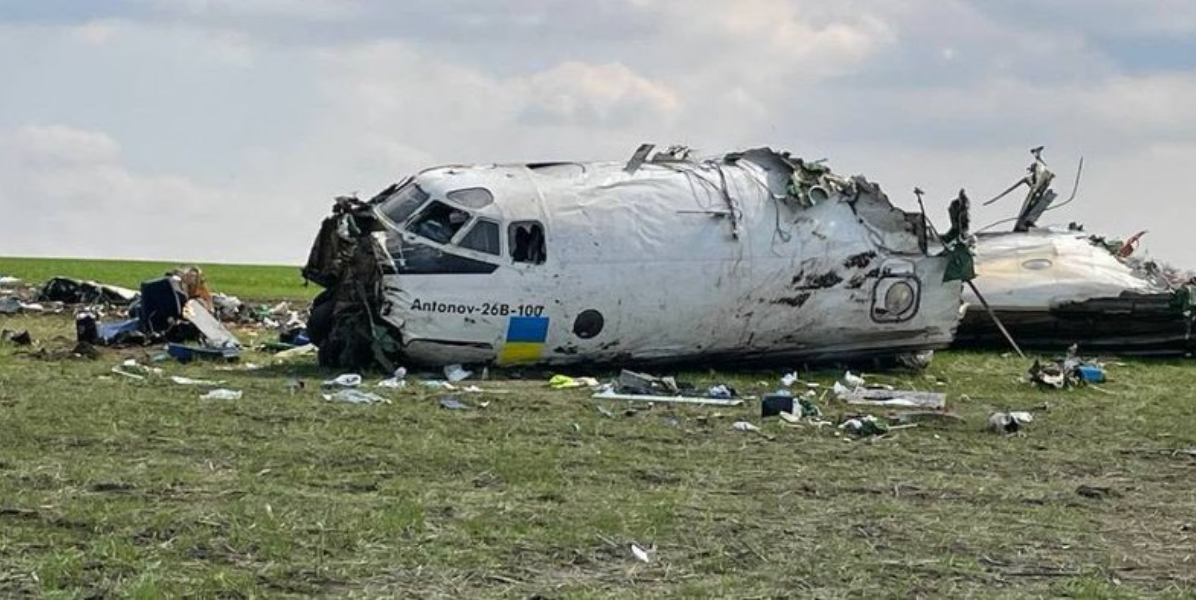 26 plane crashes in Zaporizhia, with several people killed