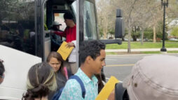 Migrant buses from Texas continue to arrive in Washington, DC