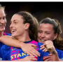 Barcelona crush Wolfsburg in  League before women’s record crowd