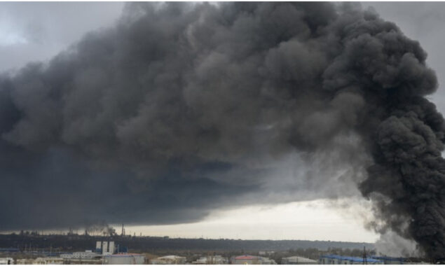 Russian strike