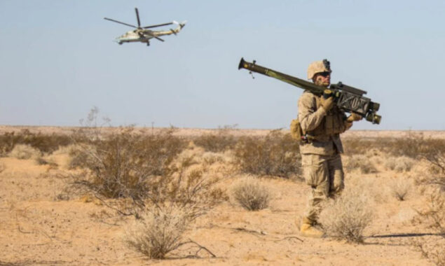 US Marines train to bring down Russian helicopters